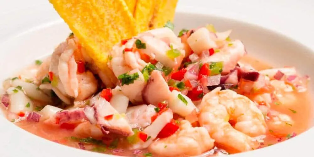 typical dishes from the coast of Ecuador