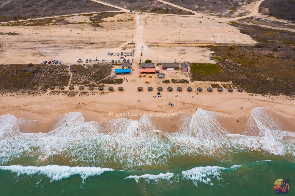 Como llegar Playa Rosada Ecuador