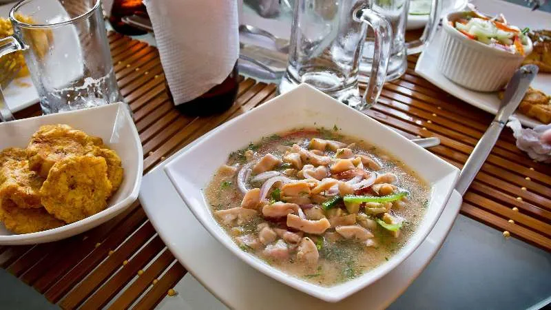 ceviche de canchalagua platos tipicos de galapagos