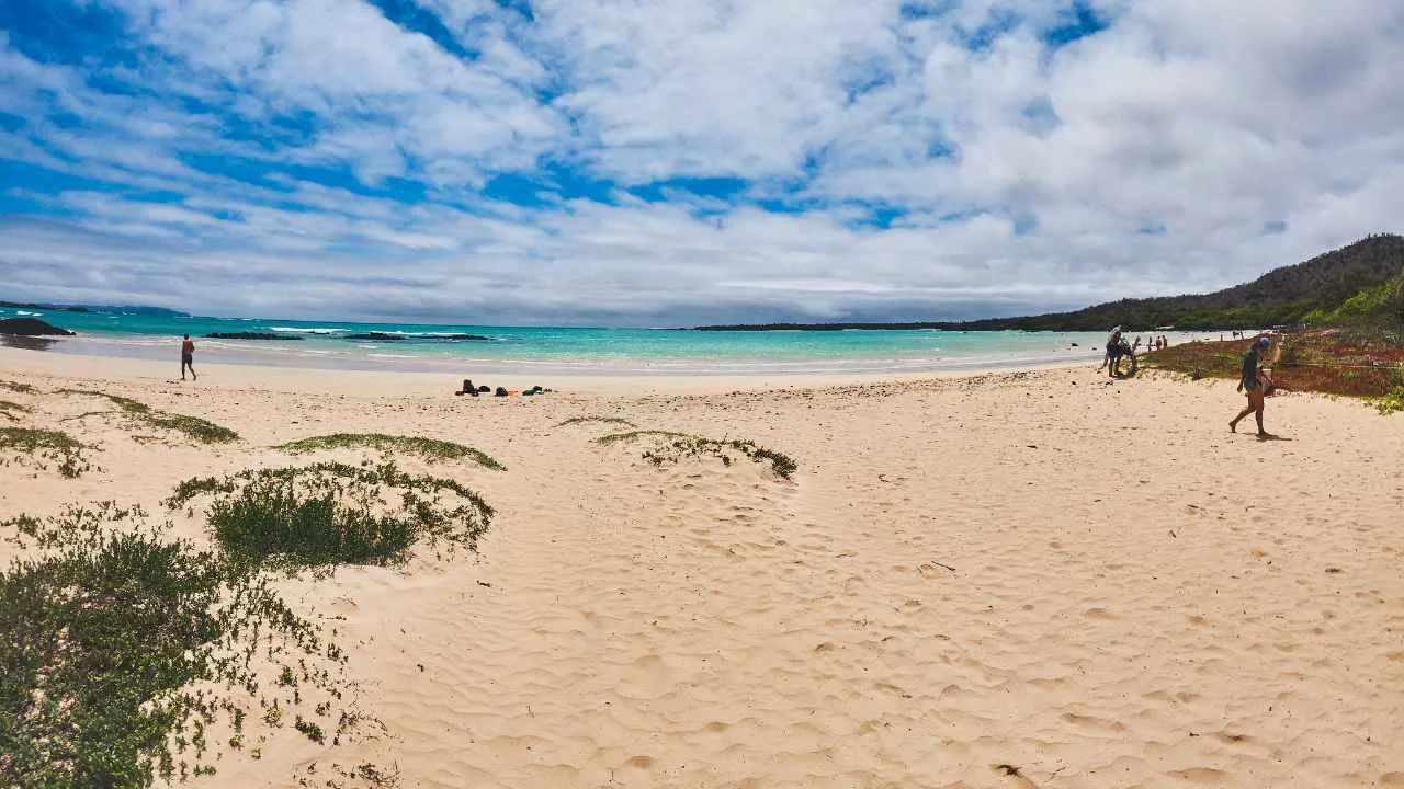 Playas de Isla Santa Cruz en Galapagos